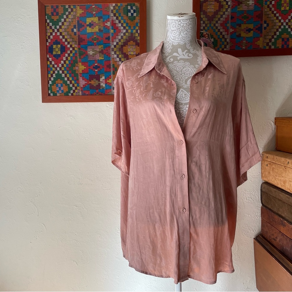 Verge Girl Jacquard Button Down
